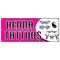 Signmission HENNA TATTOOS BANNER SIGN natural long lasting temporary parlor artist B-96 Henna Tattoos - alternate 1